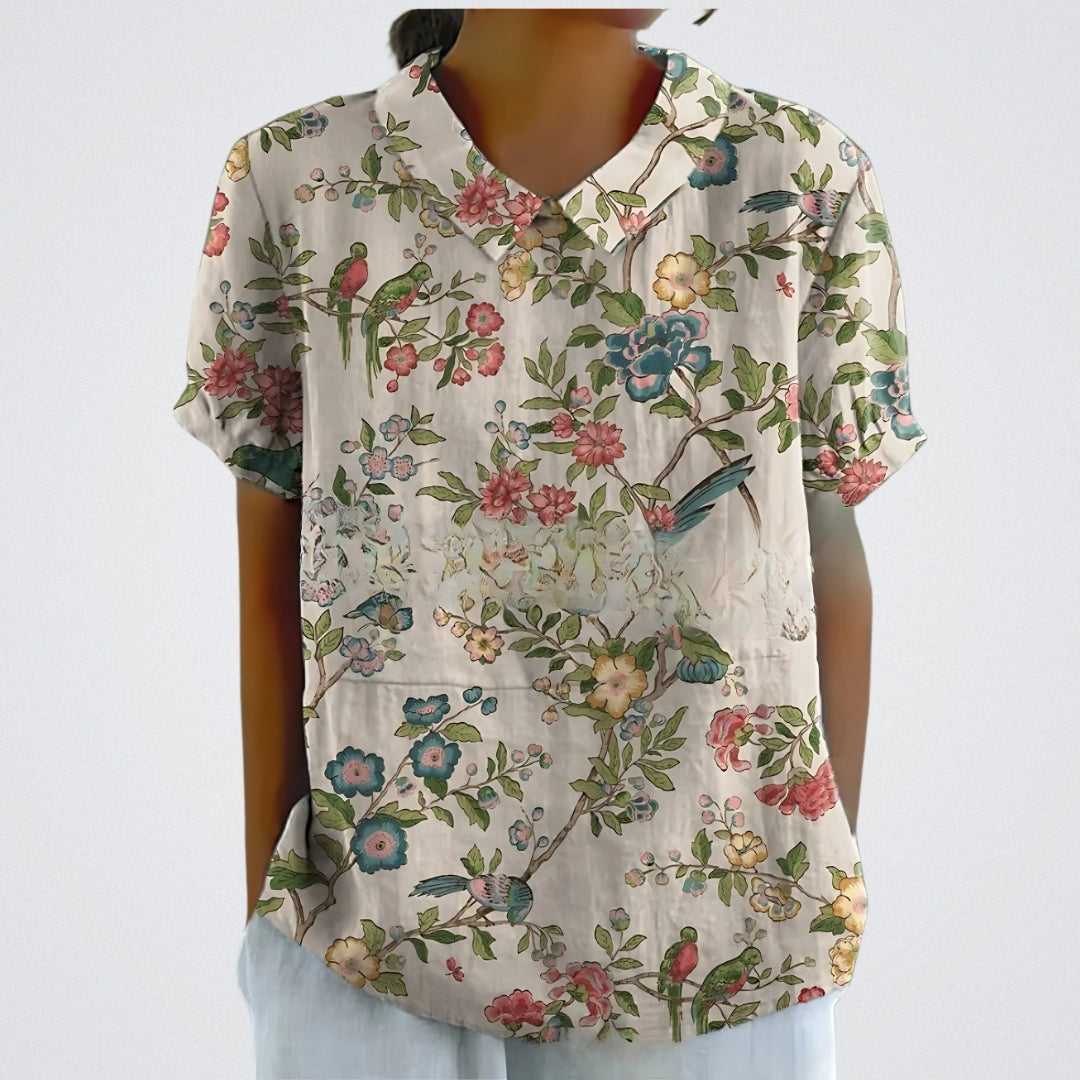 NORMA | FLORAL BLOUSE