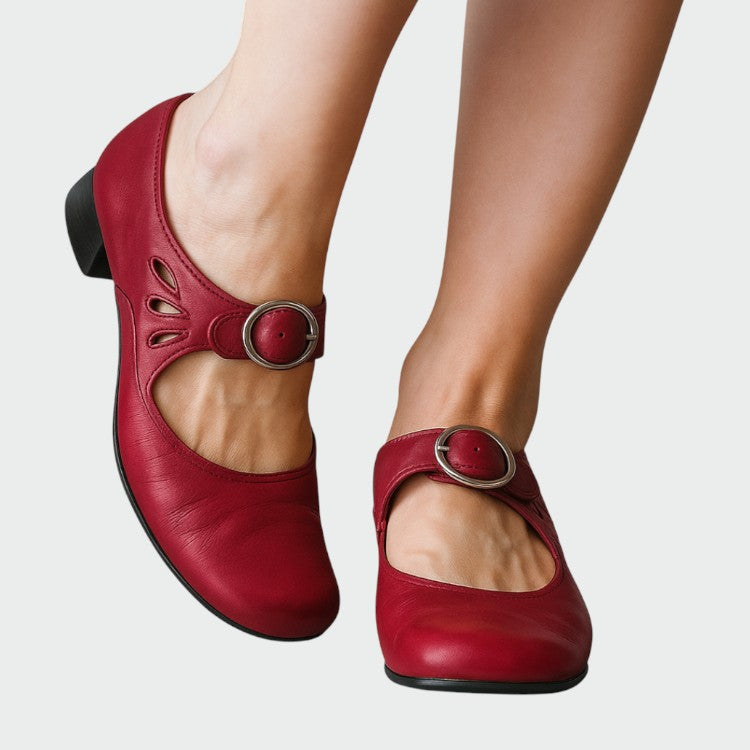 ELSPETH | ORTHOPAEDIC LEATHER COMFORT SANDALS