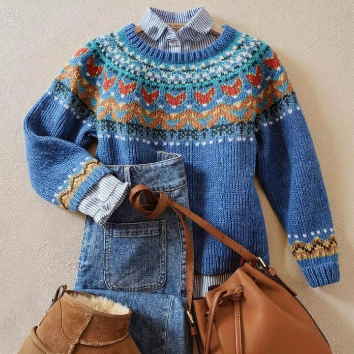 VELVO | CLASSIC VINTAGE KNIT SWEATER