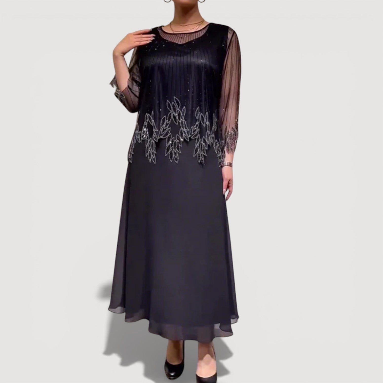 EUGENIE | ELEGANT MIDI DRESS