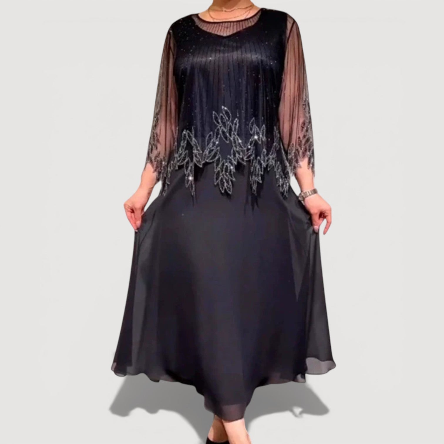 EUGENIE | ELEGANT MIDI DRESS