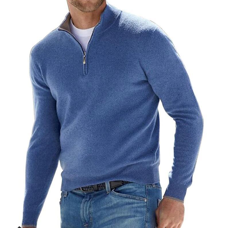 CALLUM | HALF-ZIP WINTER SWEATER
