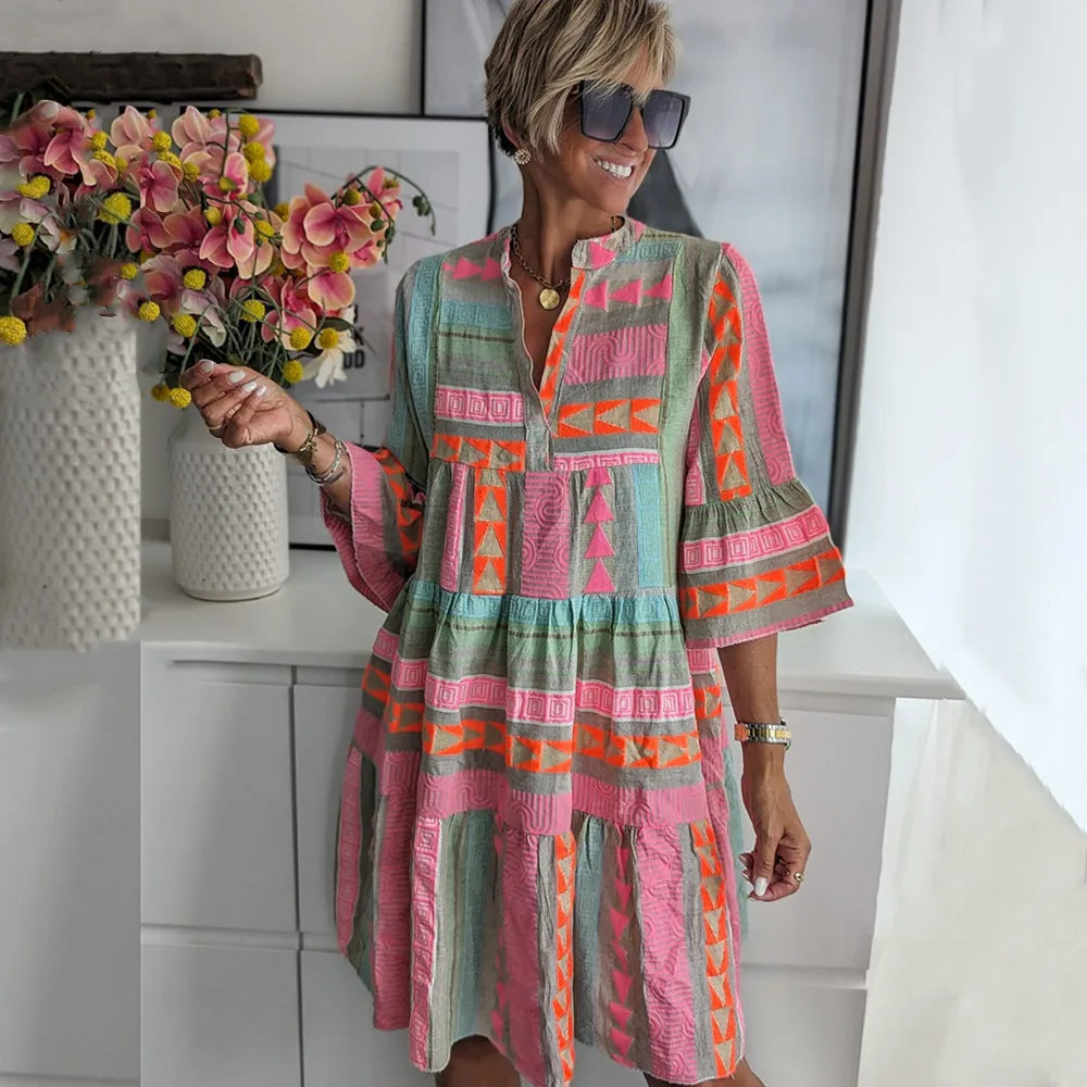 FIONA | ELEGANT BOHEMIAN DRESS