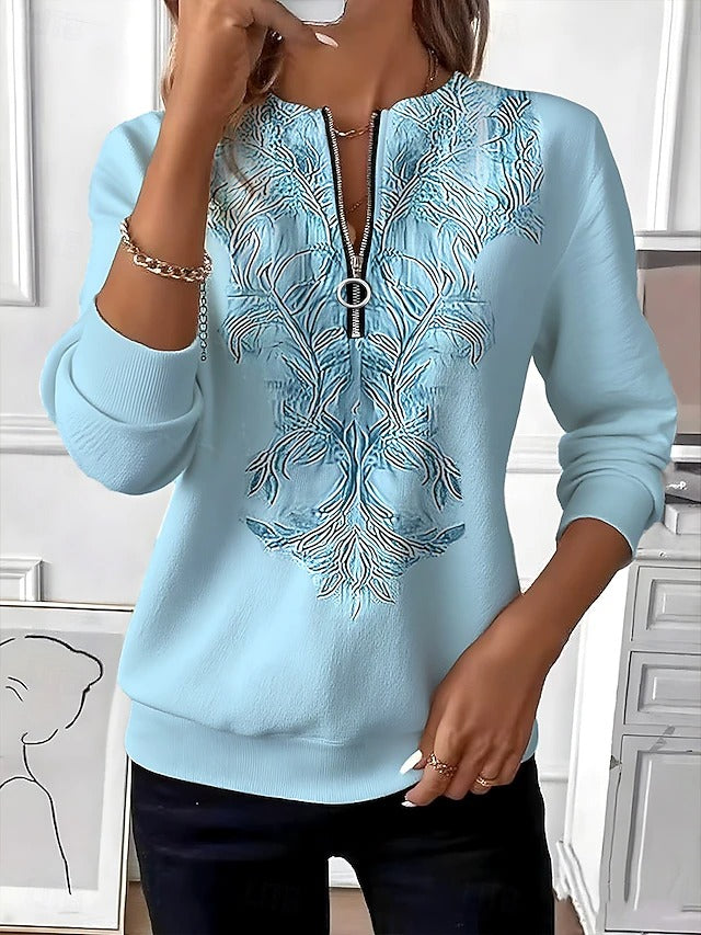 IMOGEN | COSY HALF-ZIP JUMPER