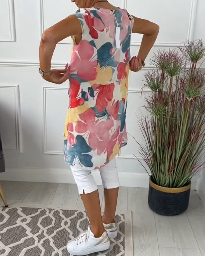 INGRID | CASUAL FLORAL DRESS